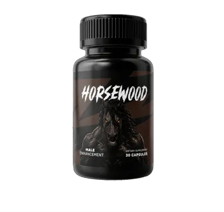 HorseWood dietary supplement bottle containing 30 capsules